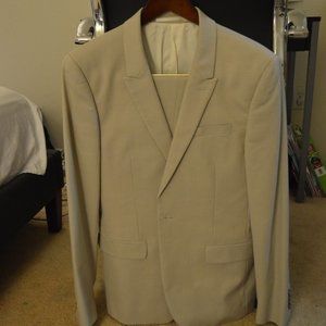 Mens Topman Tan Suit